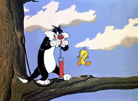 Gifs animés Titi et Gros Minet